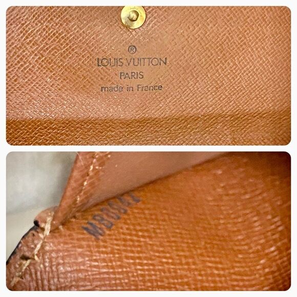 Louis Vuitton Monogram Trifold Wallet to Shoulder Crossbody Bag 💼 LT04 - Picture 6 of 14